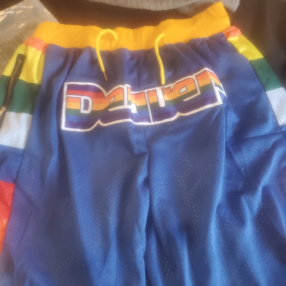 Denver Nugget NBA shorts